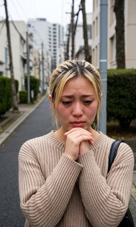 Ashamed Humiliated - Sad Expression SDXL