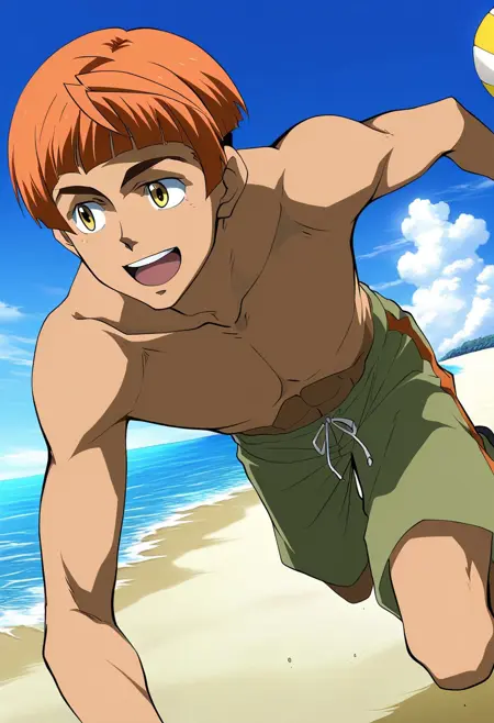 Gundam: Orphans male character style