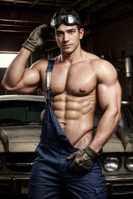 Sexy Mechanic Overalls