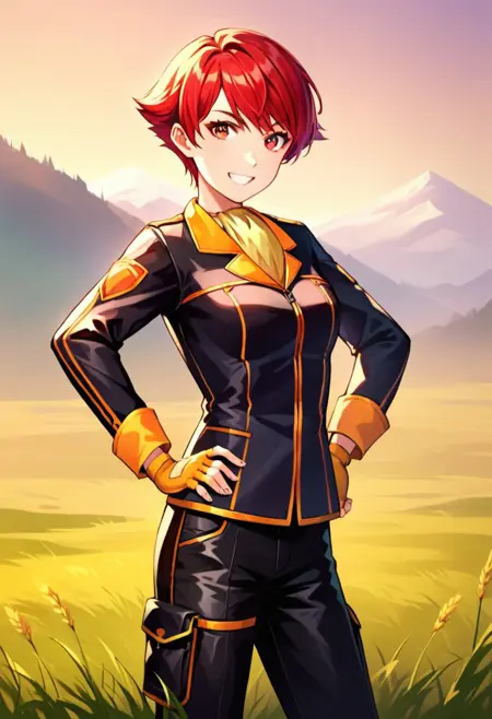 [PD, Tomboy] Cyaan Linden (Gundam X: Under the Moonlight) / シアン・リンデン  (機動新世紀ガンダムX UNDER THE MOONLIGHT)