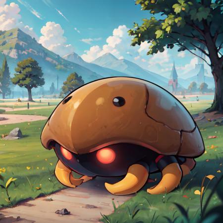 Kabuto: Dome Trilobite | カブト (Pokedex #0140) [Pony & SD1.5] v1.0