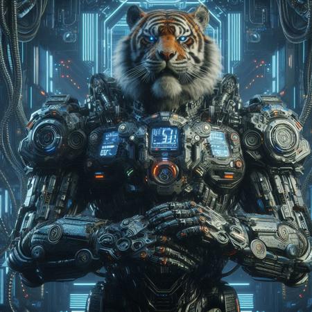 Cyborg Tiger v7