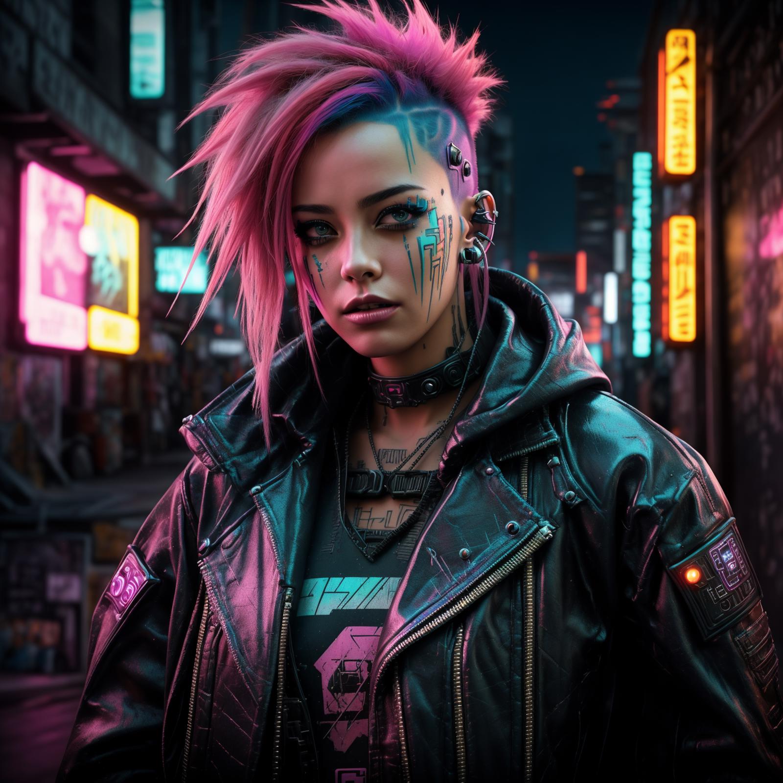 CyberPunk image by vrgamedevgirl