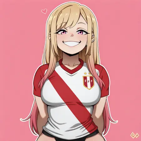 Peruvian national team Shirt SDXL LoRA | Sportwear [Illustrious]