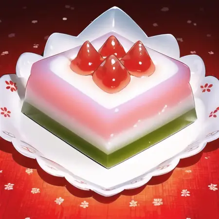 UnOfficial sansyoku jelly （三色ゼリー）