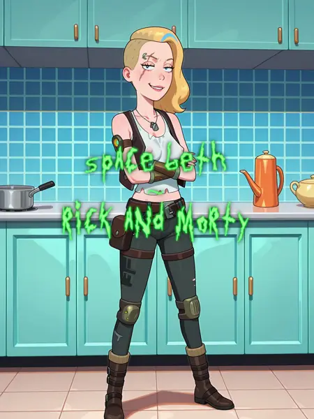 Space Beth - Rick and Morty IL