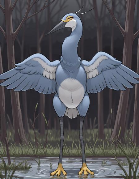 Remus, the Heron [Fidchellvore Character] - [Illustrious/NAI] [NoobAI] - V1