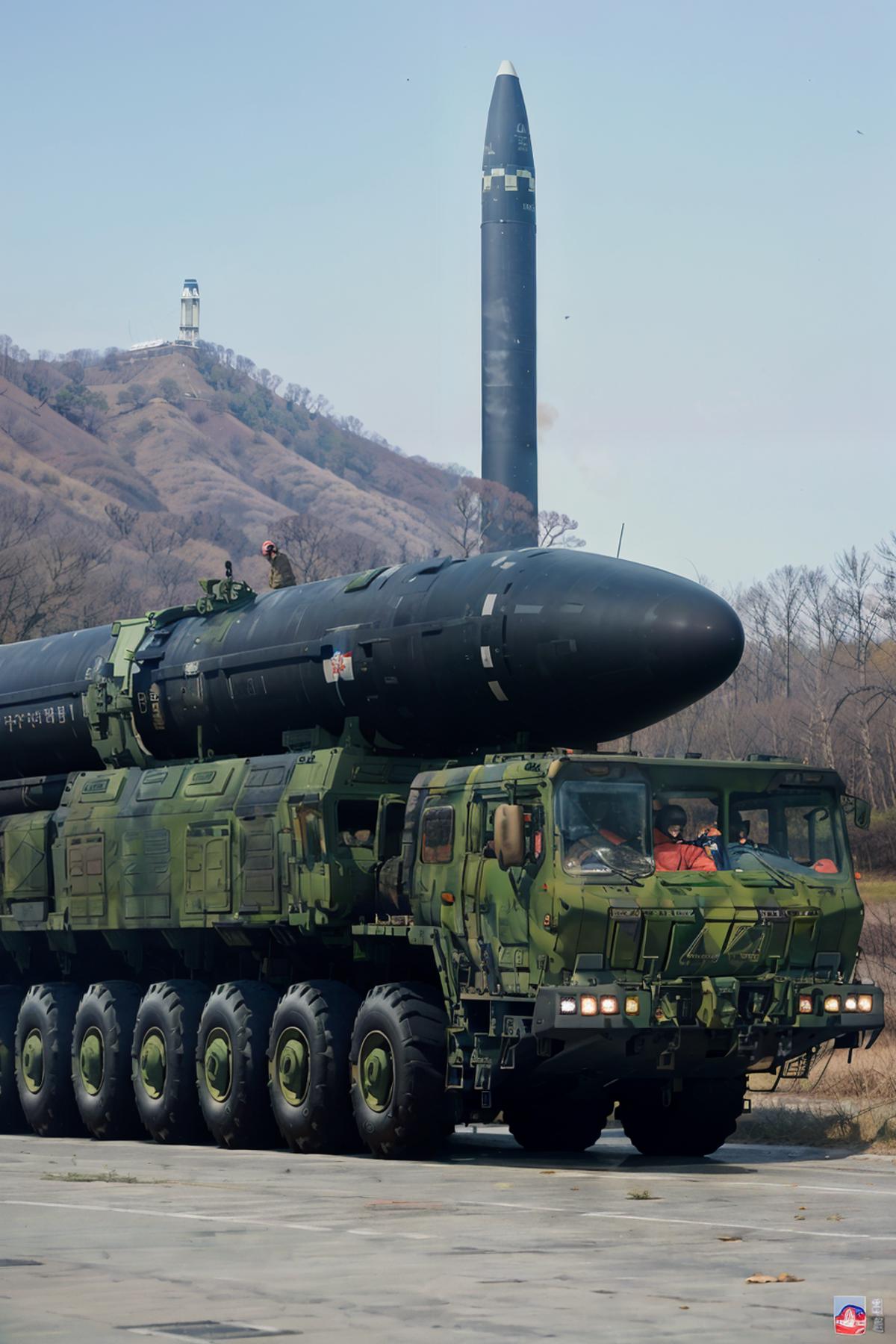 Hwasong, Intercontinental Ballistic Missile (화성) image by PressWagon