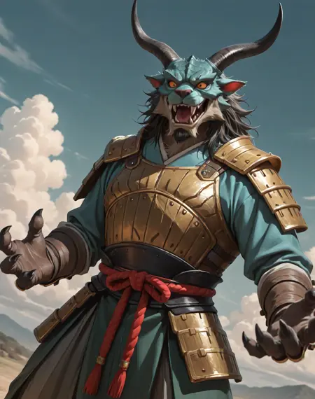 Lion Maru Kaijin (Tokusatsu) (Illustrious) (AD)