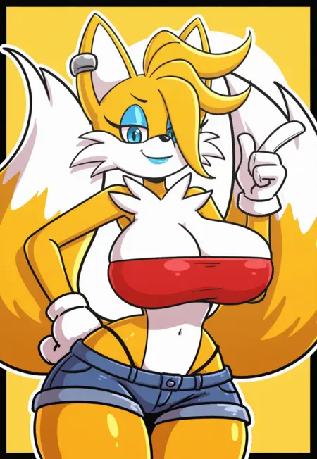 Miles Tails Prower - (by Sachasketchy)