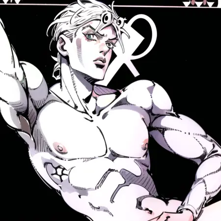 Araki Hirohiko Art style