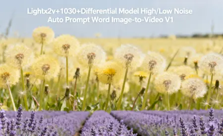 Lightx2v+1030+Differential Model High/Low Noise Auto Prompt Word Image-to-Video V1