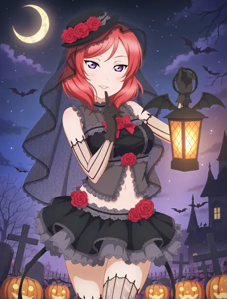[TEST]西木野真姫ハロウィン衣装(スクフェス怪談編) / Halloween (School Idol Festival) Costume of Maki Nishikino #Love Live! #μ's #Nishikino Maki #SIF