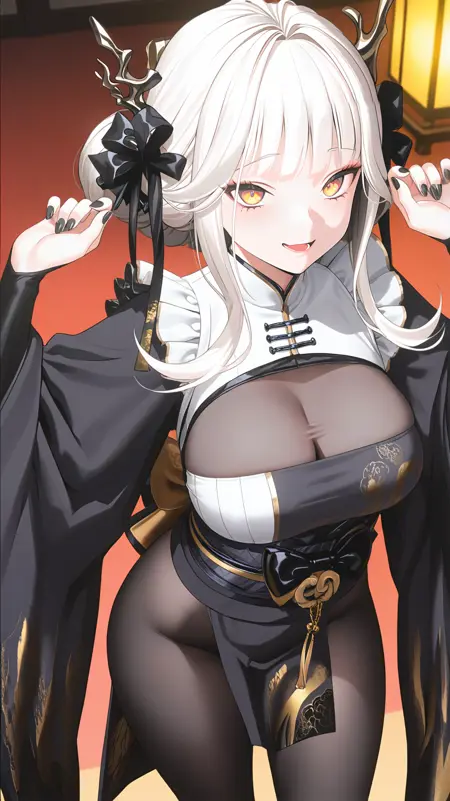 Blanc + White Rabbit + No. 77 Batter  [Goddess of Victory: Nikke] | Illustrious