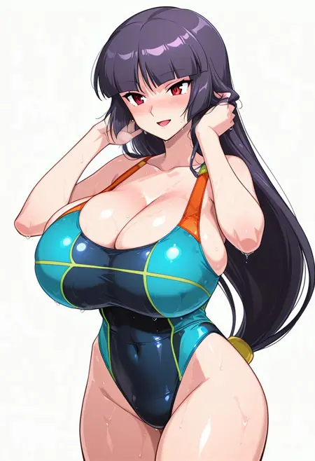 Competition Swimsuit Shinohara Katsumi Model - Spocon! Sports Wear Complex  [ Illustrious / Pony ]