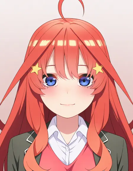 [ILXL] Itsuki Nakano 中野五月 | Gotoubun no Hanayome 五等分の花嫁 (The Quintessential Quintuplets) - COMMISSION