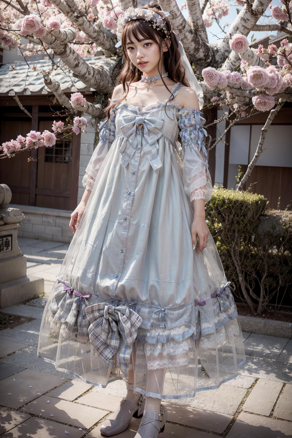 【和平之春】Dress NO.20 White Dress image by feetie