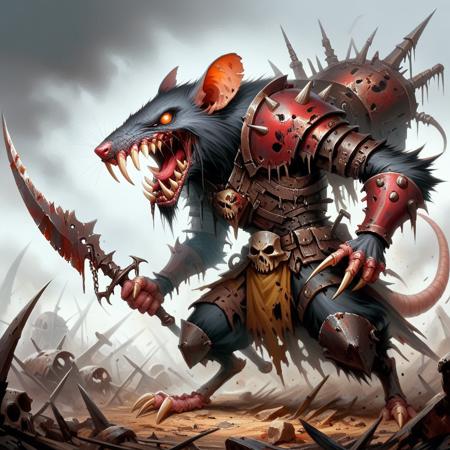 Skaven, Children of the Great Horned Rat Skaven SDXL V1