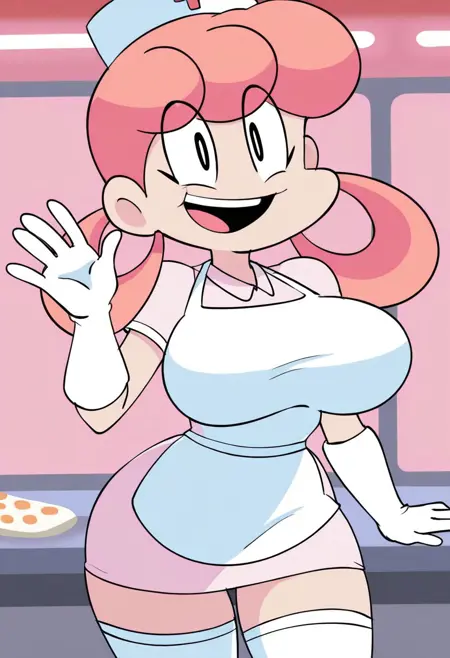 Nurse Joy(Pokemon Spread)(IllustrousXL)