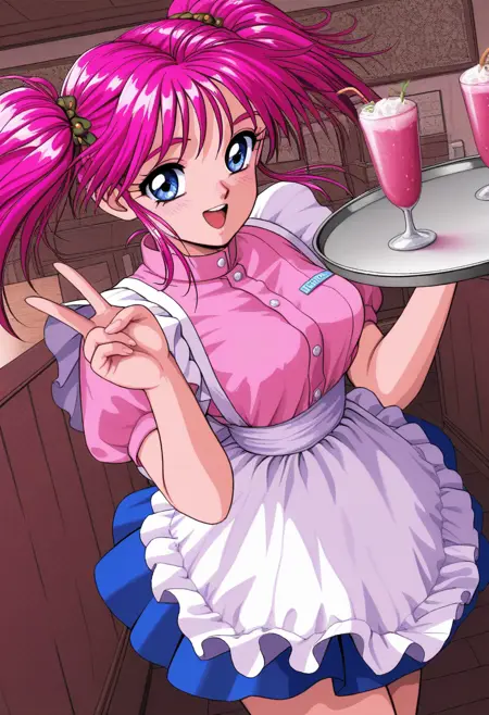 mink 1994s style illustrious LORA  ミンク 1994 (PC98) style