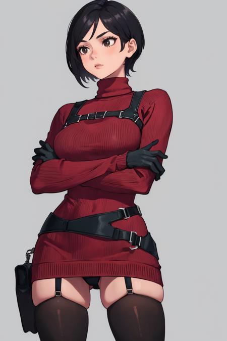 Ada Wong from Resident Evil 4, hd version, portrait,, Stable Diffusion