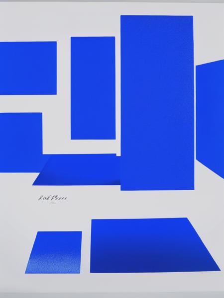 <lyco:YvesKlein:1.0> Account & Address illustration by Yves Klein