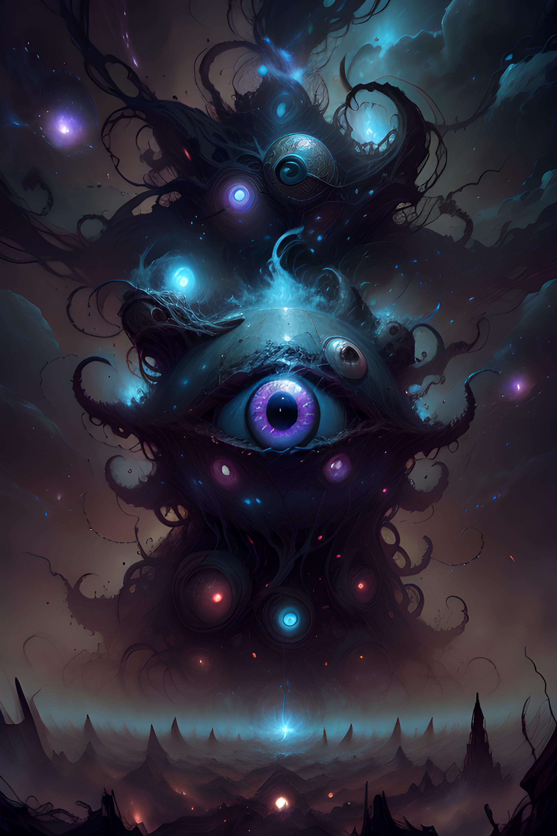 Cosmic Eldritch tech - World Morph image by BumofLords