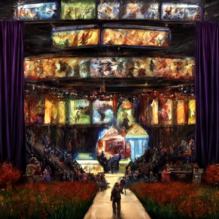 cinematic scenery of a epic fair, high quality, very coherent, trending on artstation <lora:add_detail:1.2>