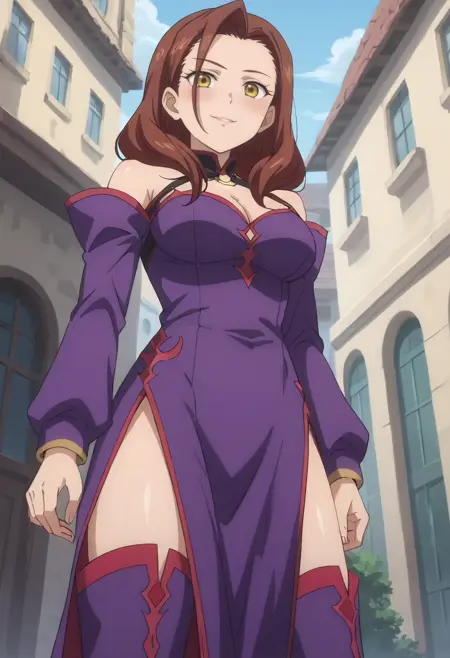 Sheila - Botsuraku Yotei no Kizoku dakedo Hima Datta kara Mahou wo Kiwametemita - Pony/SDXL