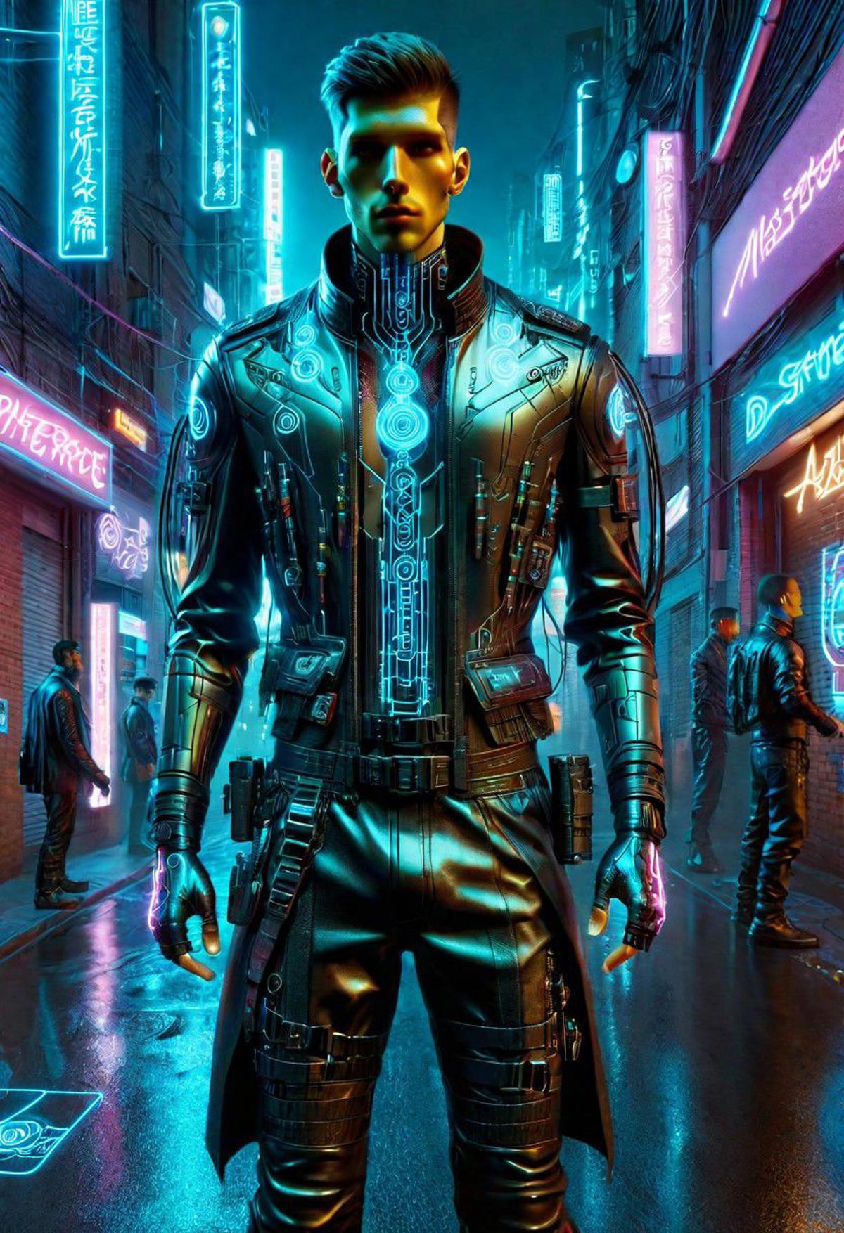 Neon Cyberpunk SDXL image by the_dyslexic_one582