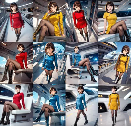 Star Trek-Inspired Uniform Collection – The Bold New Look for Future Exploration