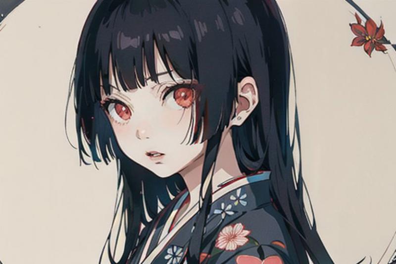 Hell Girl 地獄少女 Enma Ai 阎魔爱 Lora image by Aadaz713