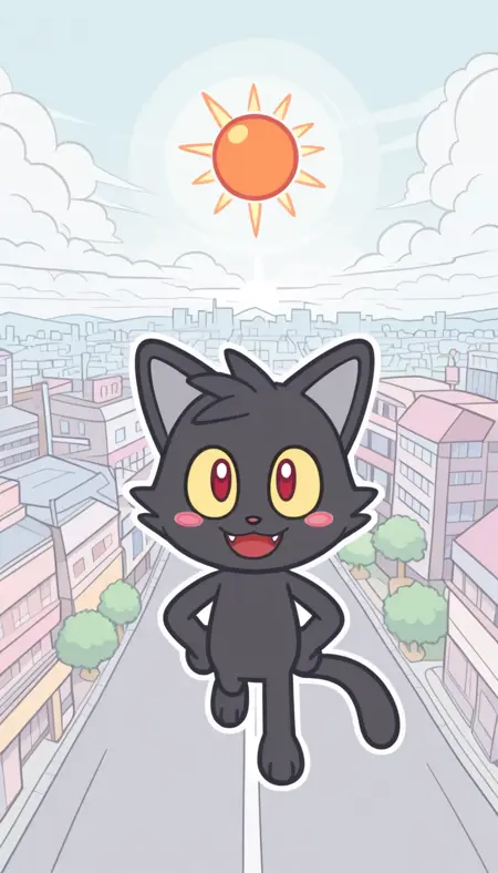 Kirby: Canvas Curse / Power Paintbrush - Game Style [Illustrious + Pony]