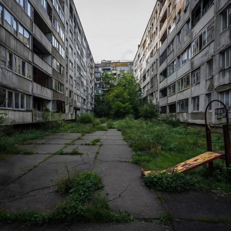 Panelka (Cinematic Eastern Bloc | Concrete Melancholy) v1.0 - QWEN-IMAGE