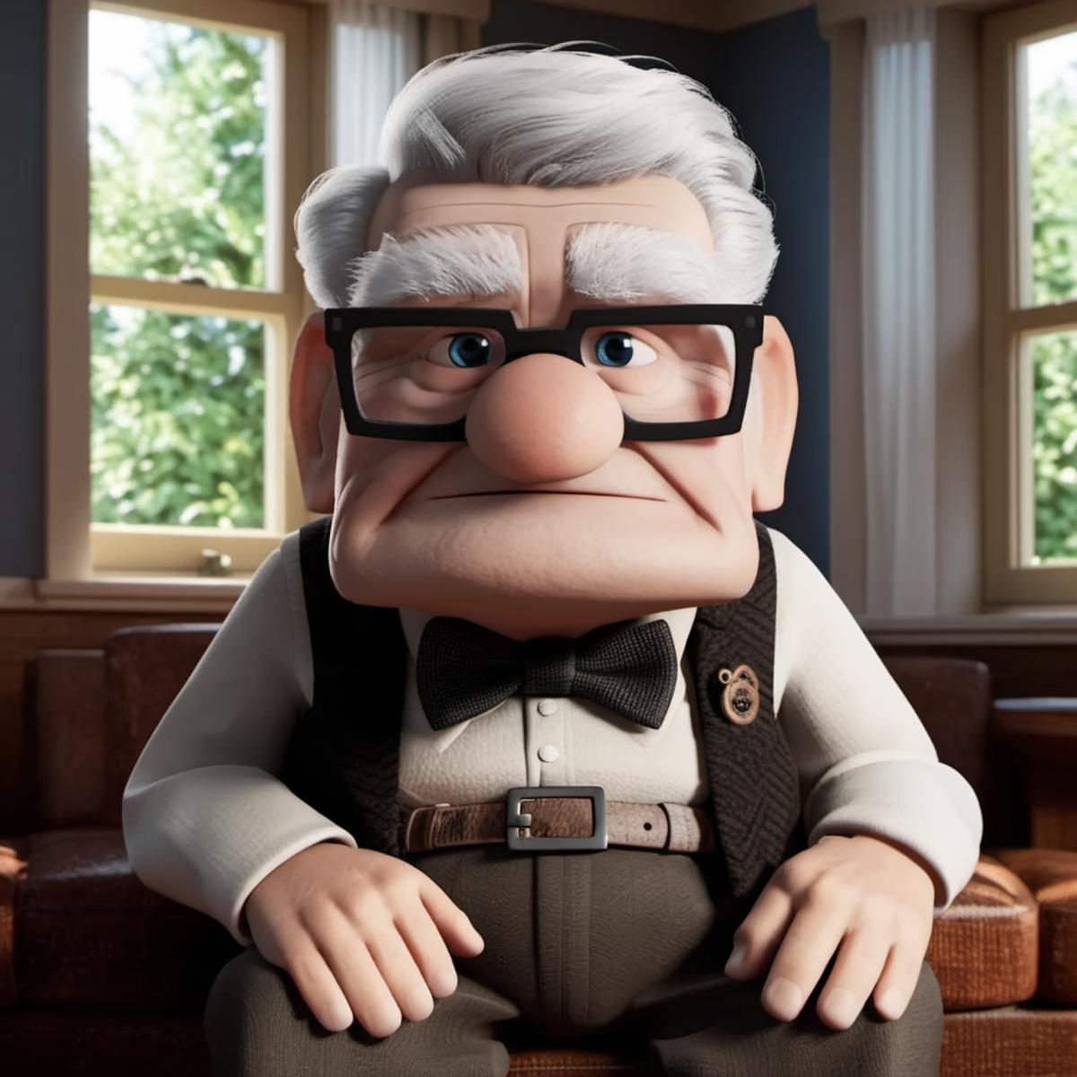 Carl Fredricksen - SDXL image by PhotobAIt