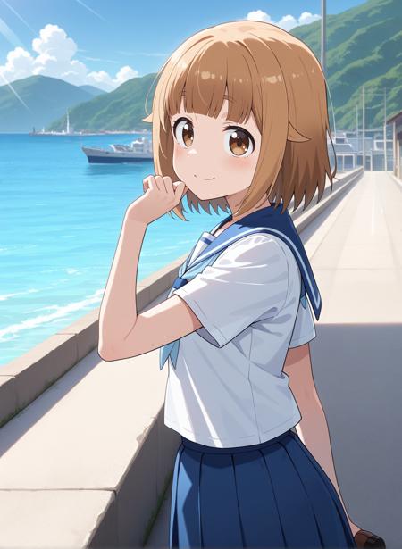 Tsurugi Hina (Diary of Our Days at the Breakwater) / 鶴木 陽渚 (放課後ていぼう日誌) [Pony | IL] v1.0_IL