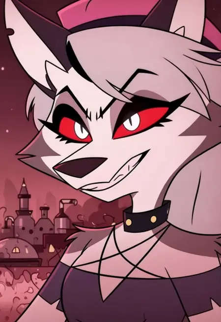qwen Image loona helluva boss LoRA