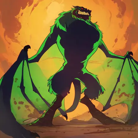 The Great Animal (Rothbart from Swan Princess) | Pony