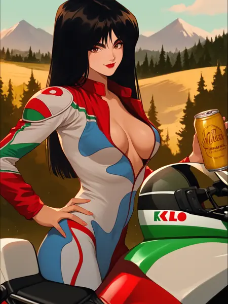 Terayama Reiko (Anime: Golden Boy) PonyXL / SD1.5