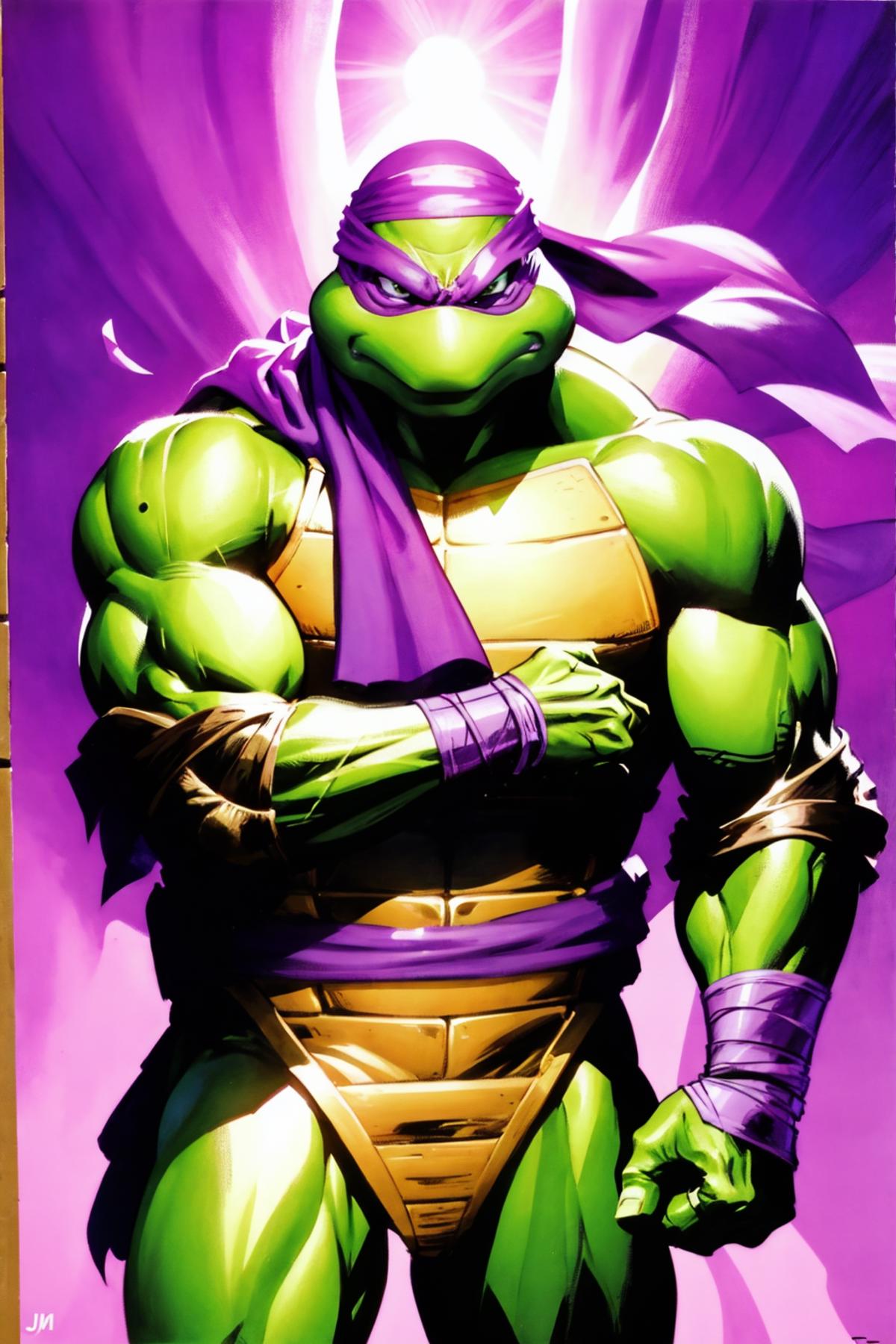 90s TMNT Donatello - Realistic image by 32Bitshifter
