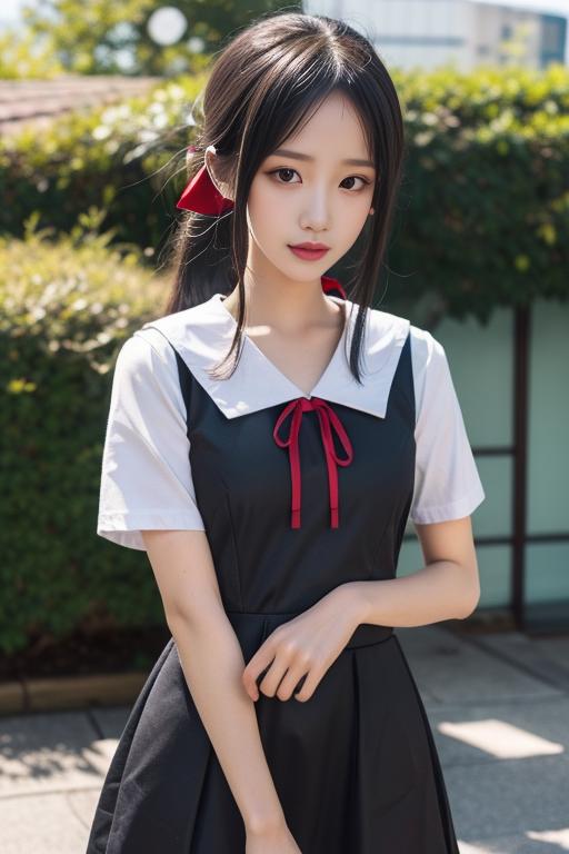 四宫辉夜 秀智学院夏校服 shinomiya kaguya shuuchiin academy school summer uniform image by Thxx