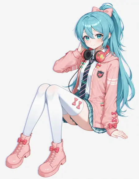 【Project DIVA】リボンガールの初音ミク(Ribbon Girl Miku)