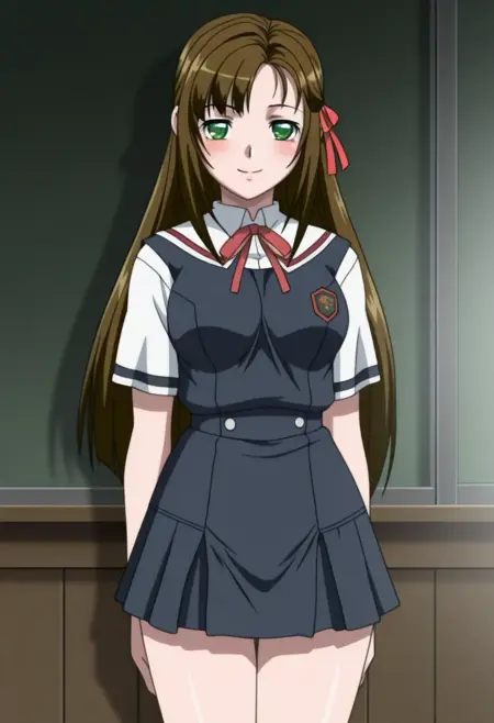 門守しずく (Shizuku Kadomori) - ブラックゲート 姦淫の学園 (Black Gate: Kanin no Gakuen)