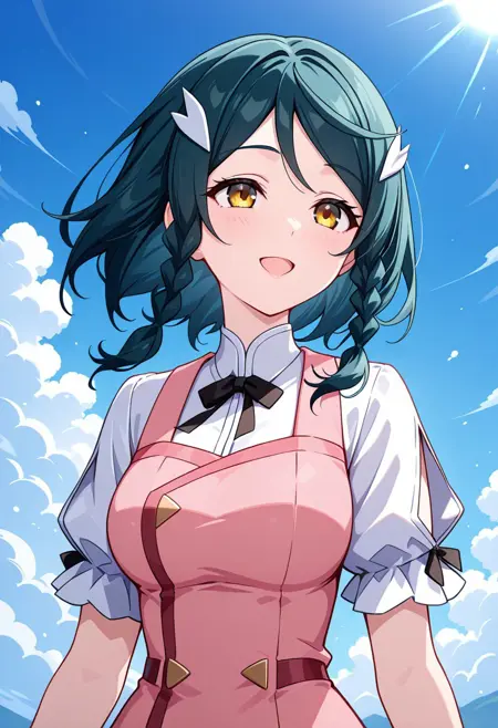 Ouka Sakurazaki(桜咲オウカ)-Azure Striker Gunvolt 2(蒼き雷霆ガンヴォルト爪)