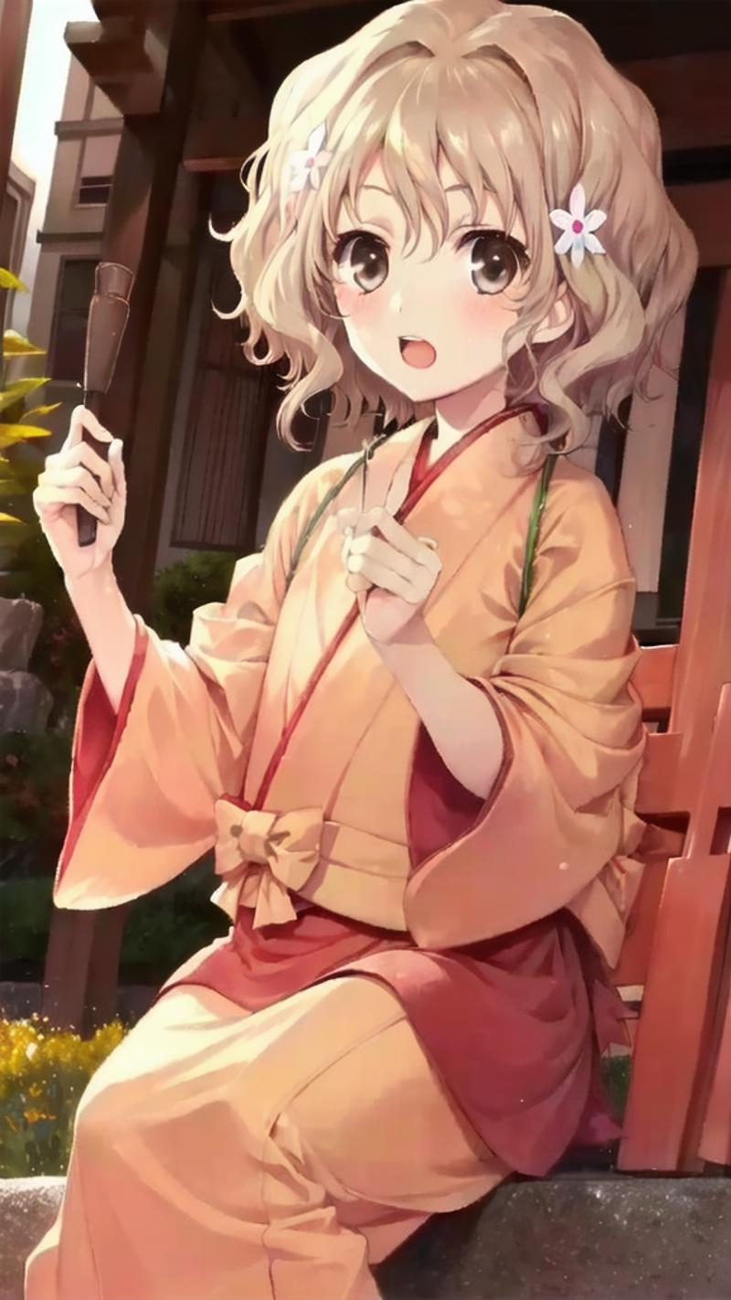 Matsumae Ohana / 松前緒花 (HANASAKU IROHA / 花咲くいろは) image by KimTarou