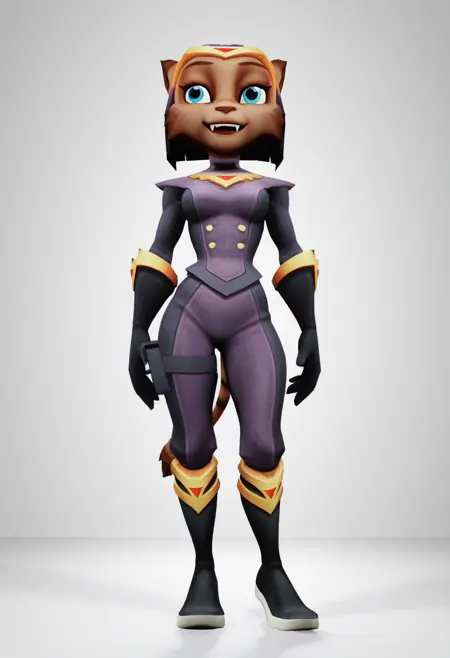 Sasha Phyronix (Ratchet and Clank series) ILLUSTRIOUS