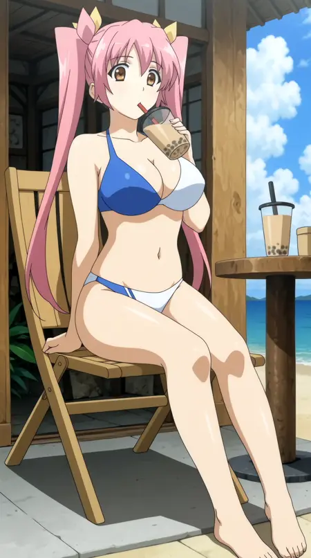 Hoshizaki Nanami [Bi-chiku Beach ~Nangoku Nyuujoku Satsueikai ANIME][PONY/IL]