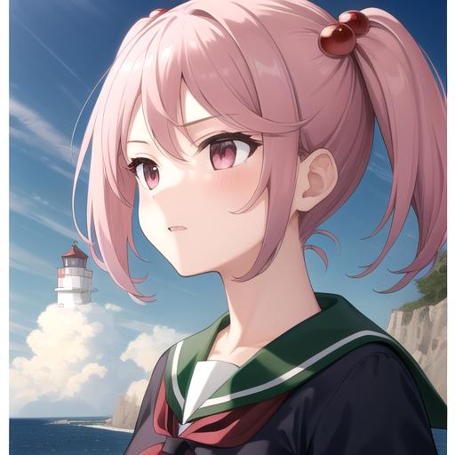 涟-舰队收藏（Sazanami-Kantai Collection） image by King_Dong