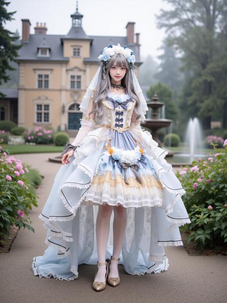 [Flux.1 D][Realistic] Lo Dress Collection | 洛丽塔裙子集合 Style 9
