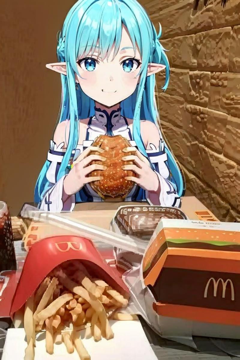 McDate with 2D Waifu (Concept) (McDonald's Date) image by CitronLegacy
